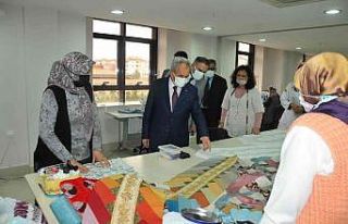 Başkan Akkaya Akşehir KOMEK’i ziyaret etti