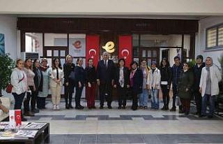 Başkan Atay Efeler’in üreten kadınlarını ağırladı