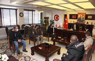 Başkan Bakkalcıoğlu’na Avcılık Kulübünden...