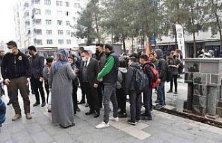 Başkan Beyoğlu esnafı ziyaret etti, devam eden...