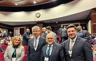 Başkan Büyükkılıç, Ankara’da 2022 yılının...