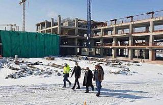 Başkan Büyükkılıç’tan havalimanı incelemesi