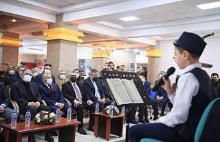 Başkan Büyükkılıç’tan Kuran-I Kerim’i hıfzeden...