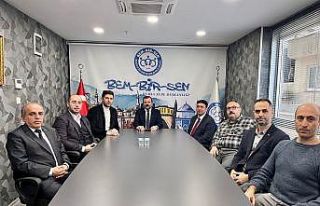 Başkan Işık’tan Bem-Bir-Sen’e ziyaret