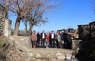 Başkan Özcan’dan Mescitli’deki çalışmaları...