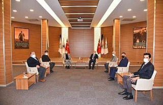 Başkan Özkasap Vali Karadeniz’i bilgilendirdi