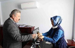 Başkan Palancıoğlu gümrük çalışanlarının...