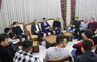 Başkan Saygılı, basın mensuplarıyla bir araya...