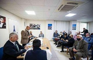 Başkan Soyer, Urlalı muhtarlarla buluştu