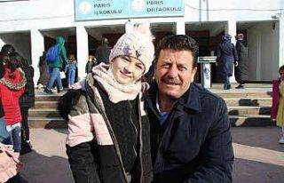 Başkan Soykan, öğrencilerin karne sevincine ortak...