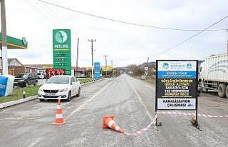 Başkan Yüce, atıksu hattının çalışmalarını...