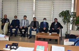 Başsavcı Dönmez’den Başhekim Yavuzer’e ziyaret