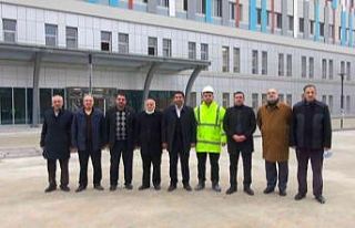 Battalgazi Devlet Hastanesi açılış için gün...