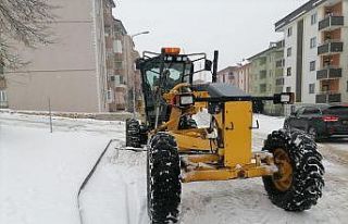 Bayburt’ta kar seferberliği