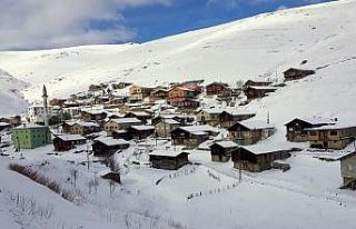 Bayburt’ta kar yağışı ve soğuk hava