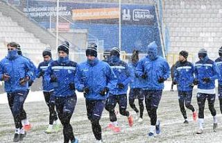 BB Erzurumspor’da Bandırmaspor maçı hazırlıkları...