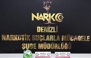 Bebek bezinden 1 kilogram uyuşturucu çıktı