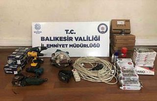 Bekçilerden kaçamadı