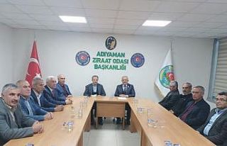 Belediye Başkanı Kılınç, Başkan Şahan ile bir...