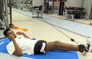 Bernard Mensah çalışmalarını sürdürüyor