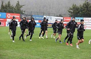 Beşiktaş, Gaziantep maçı hazırlıklarını sürdürdü