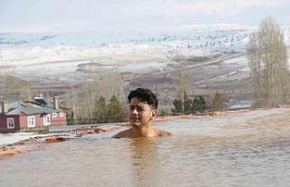 Beyaza bürünen Altınkale, görsel şölen sundu