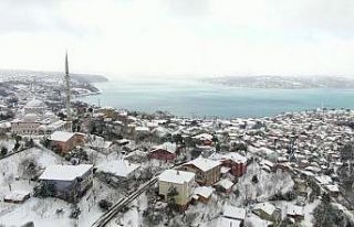 Beykoz beyaz gelinliğini giydi, masalsı görüntüler...