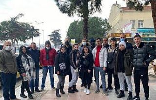 Biga’lı öğrenciler, ‘AB yolculuğu’ isimli...