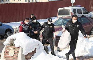Binadan bakır kablo ve hurda çalan şüpheli suçüstü...