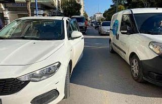 Bir anlık dikkatsizlik kazaya neden oldu