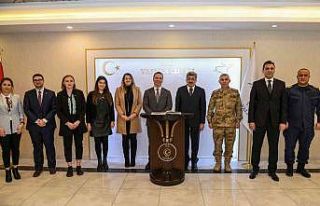 Birleşik Krallık heyetinden Vali Bilmez’e ziyaret