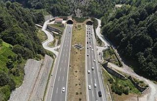 Bolu Dağı Tüneli’nden 10 milyon 549 bin 766 araç...