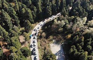 Bolu’nun tatil merkezleri 1 milyon 206 bin 238 kişiyi...