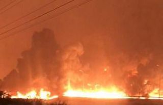 BOTAŞ’tan açıklama, “Yangın tamamen söndürüldü”