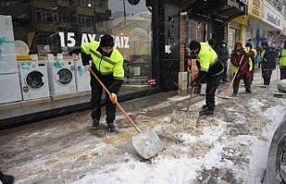 Bozüyük beyaza büründü