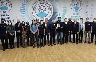 BTÜ öğrencileri ödüllendirildi