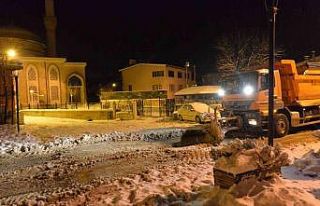 Bursa’da gece gündüz yollar açık