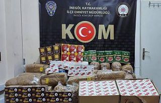 Bursa’da kaçak tütün operasyonu