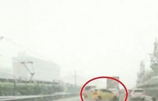 Bursa’da yollar buz pistine döndü, tedbirsiz sürücüler...