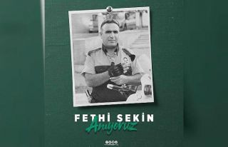 Bursaspor, Fethi Sekin’i unutmadı