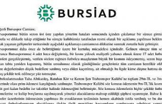 BURSİAD: “Bursasporumuza yapılacak en büyük...