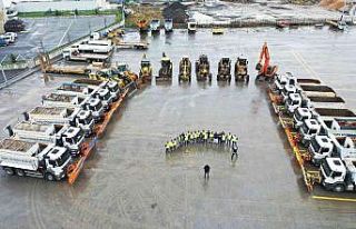 Büyükşehir 24 saat kar nöbetinde