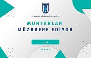 Büyükşehir Belediyesi başkentli muhtarlarla ‘ortak...