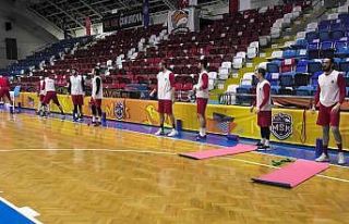 Büyükşehir MSK Erkek Basketbol Takımında moraller...