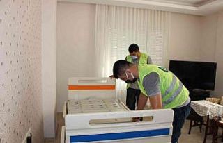 Büyükşehir’den yatalak hastalara otomatik yatak...