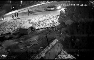 Çalandan sonra kardan adam döveni de gördük