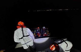 Can salına bindirip geri ittiler, Sahil Güvenlik...