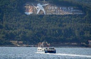 Çanakkale’de ada seferlerine fırtına engeli