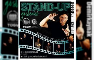 Çarşamba’da stand-up gösterisi