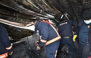 Çatı yangını korkuttu